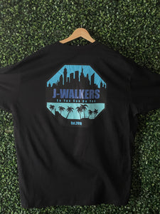 Short Sleeve Blue City Shirt